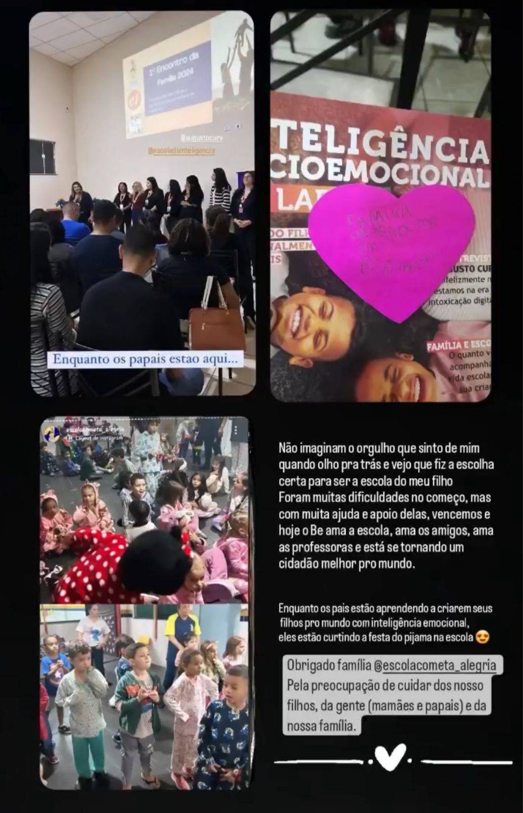 Depoimento de uma família da Cometa da Alegria